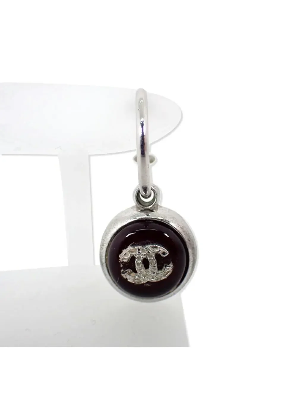 Chanel Cc Logo Earrings Metal #222133C38B